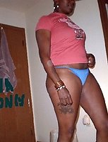 Old black whores in action